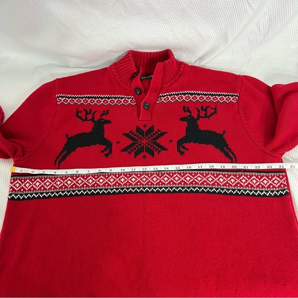 CHAPS by Ralph Lauren Men’s Holiday Sweater size XL - Picture 5 of 10